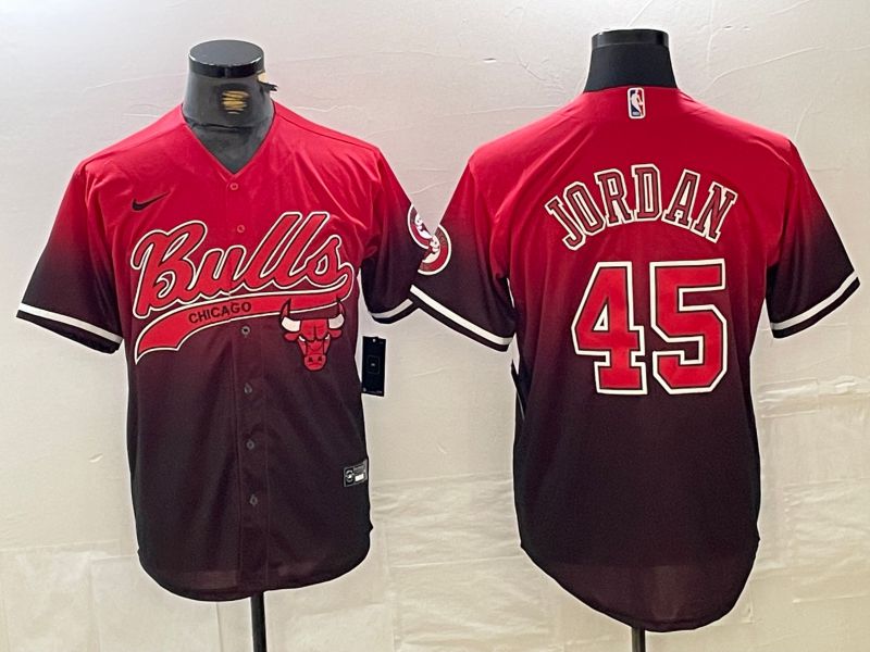 Men Chicago Bulls 45 Jordan Red Jointly 2024 Nike NBA Jersey style 1